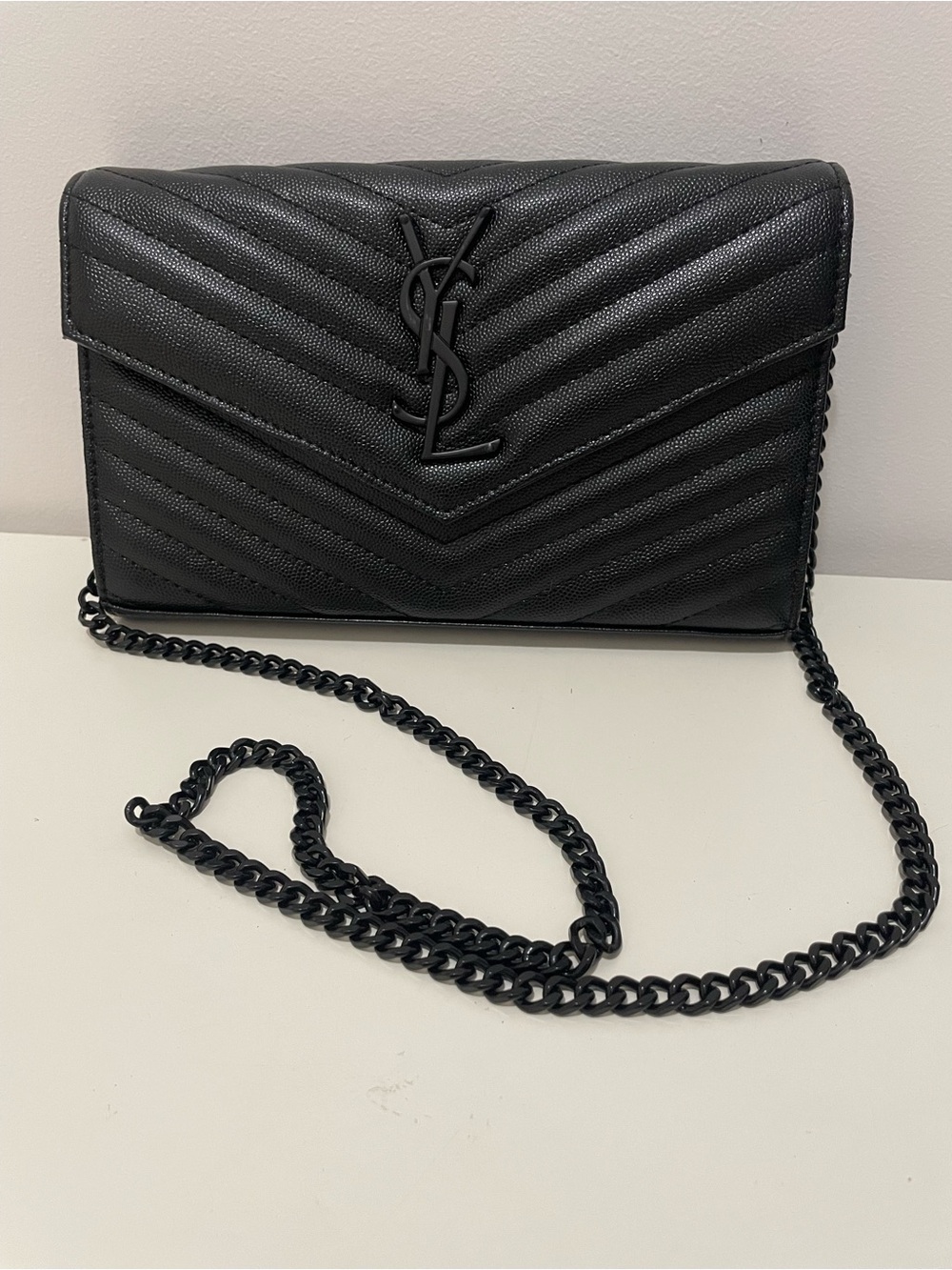NWOT Saint Laurent Monogram Chain Purse